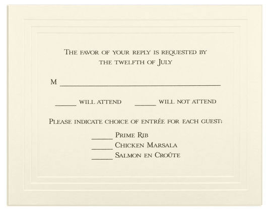 Landmark Response Cards